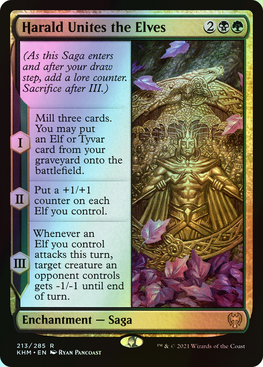 Harald Unites the Elves (KHM) #213 [EN/F]