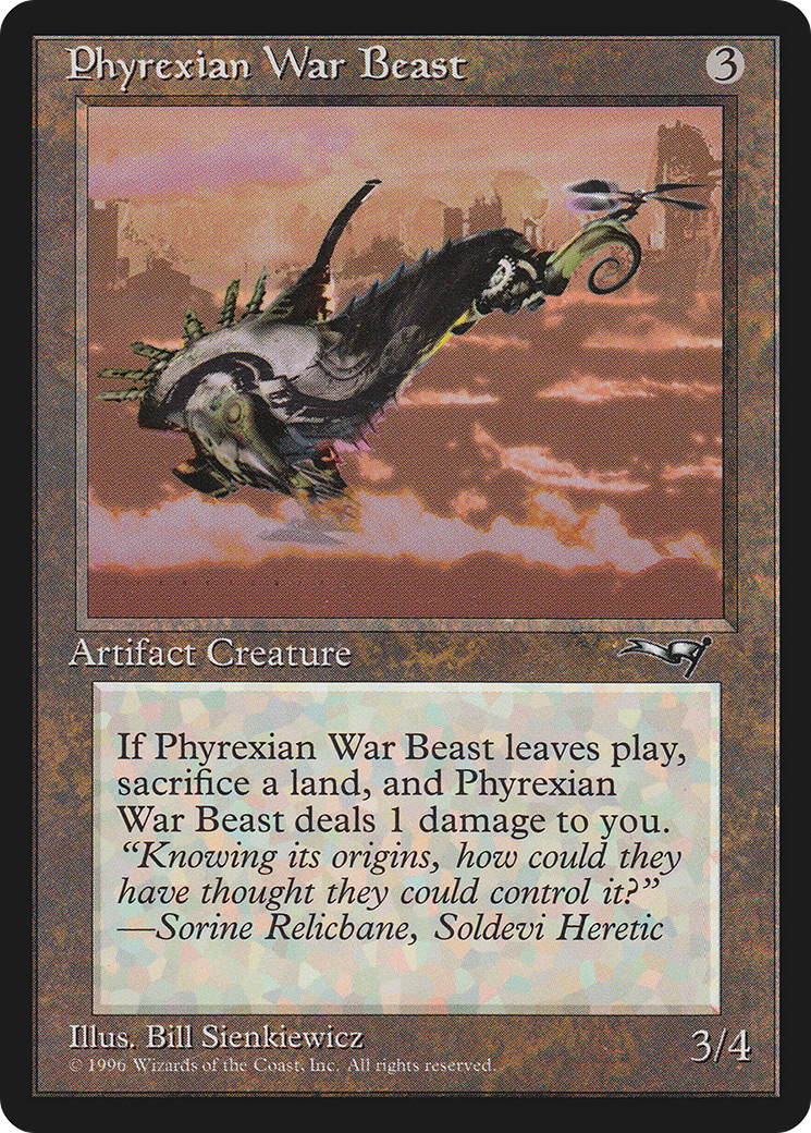 Phyrexian War Beast (ALL) #127b [EN/N]