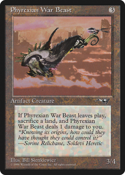 Phyrexian War Beast (ALL) #127b [EN/N]