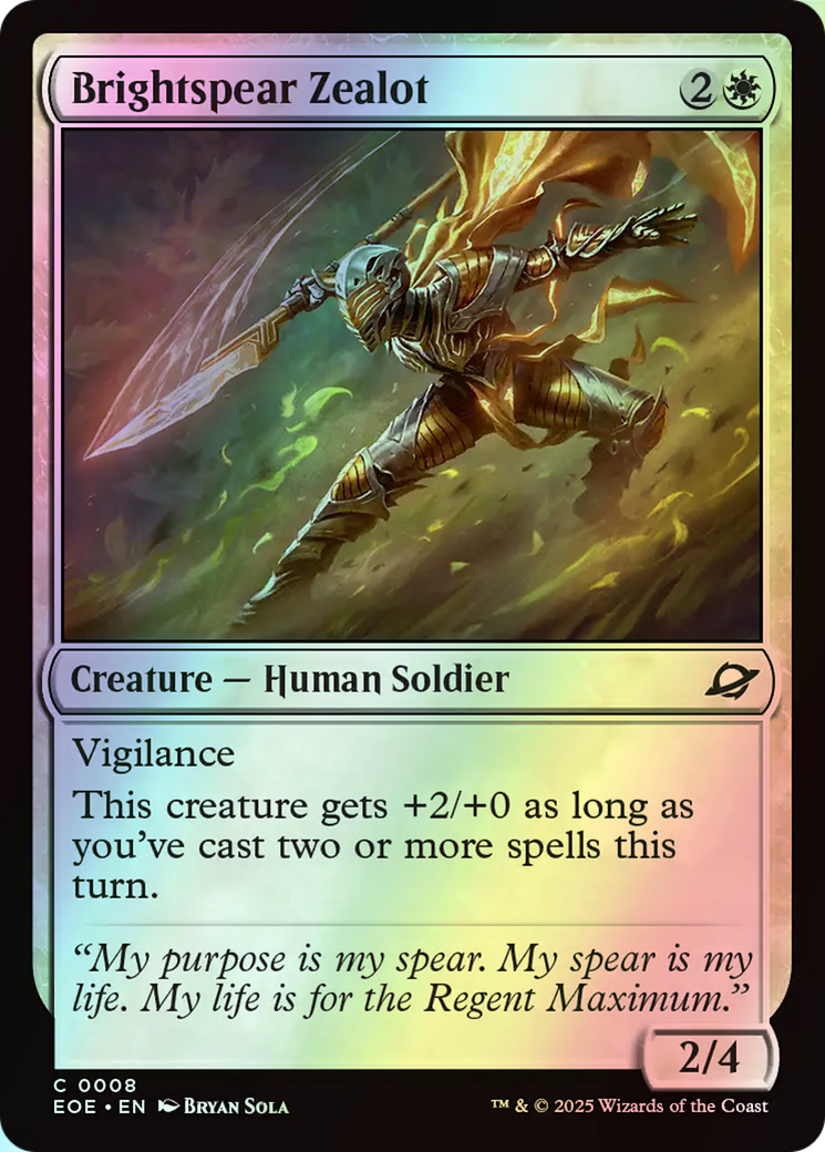 Brightspear Zealot (EOE) #8 [EN/F]