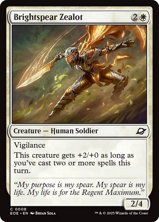 Brightspear Zealot (EOE) #8 [EN/N]