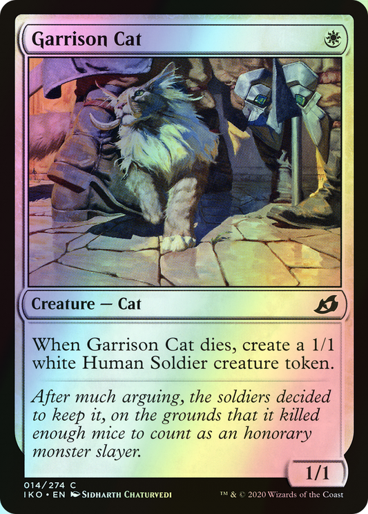Garrison Cat (IKO) #14 [EN/F] s/o