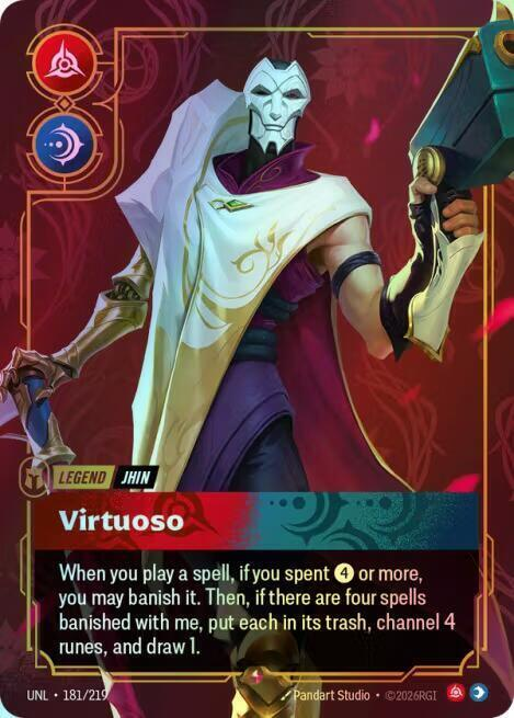 Jhin - Virtuoso (UNL) #181 [EN/F] s/o