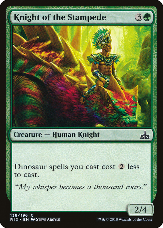 Knight of the Stampede (RIX) #138 [EN/N]