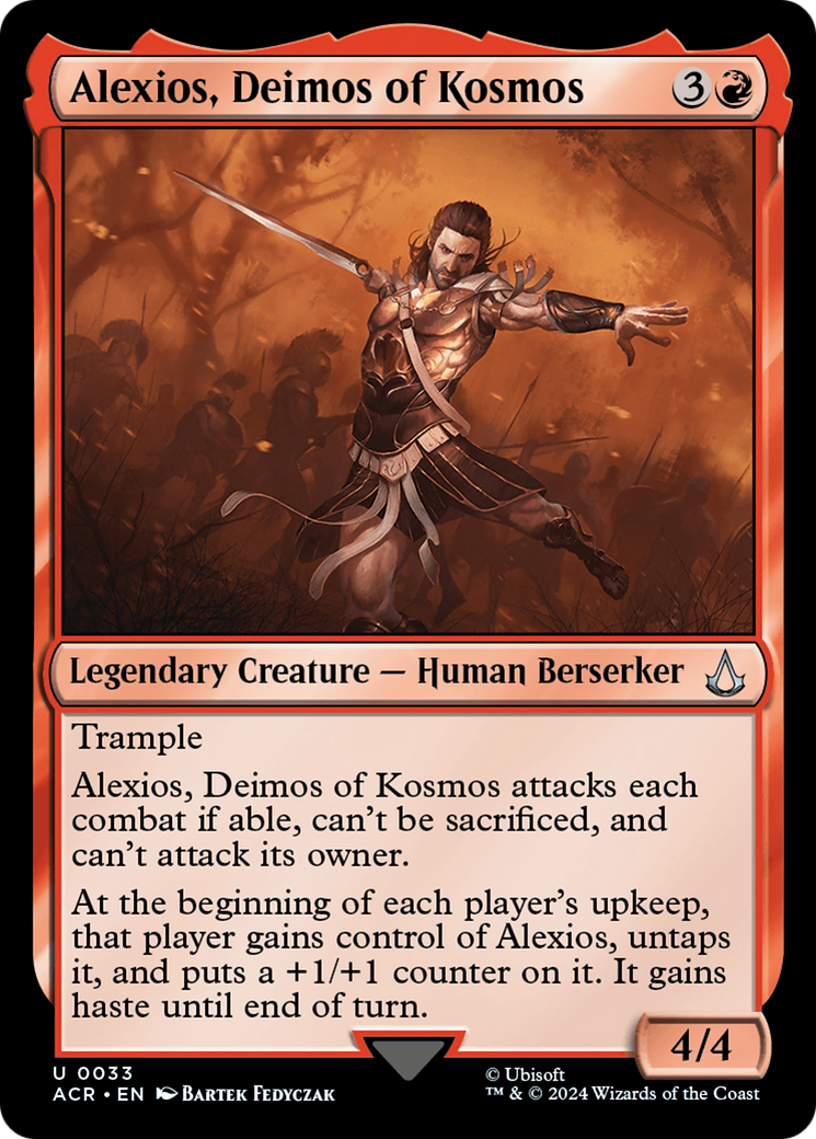 Alexios, Deimos of Kosmos (ACR) #33 [EN/N] s/o