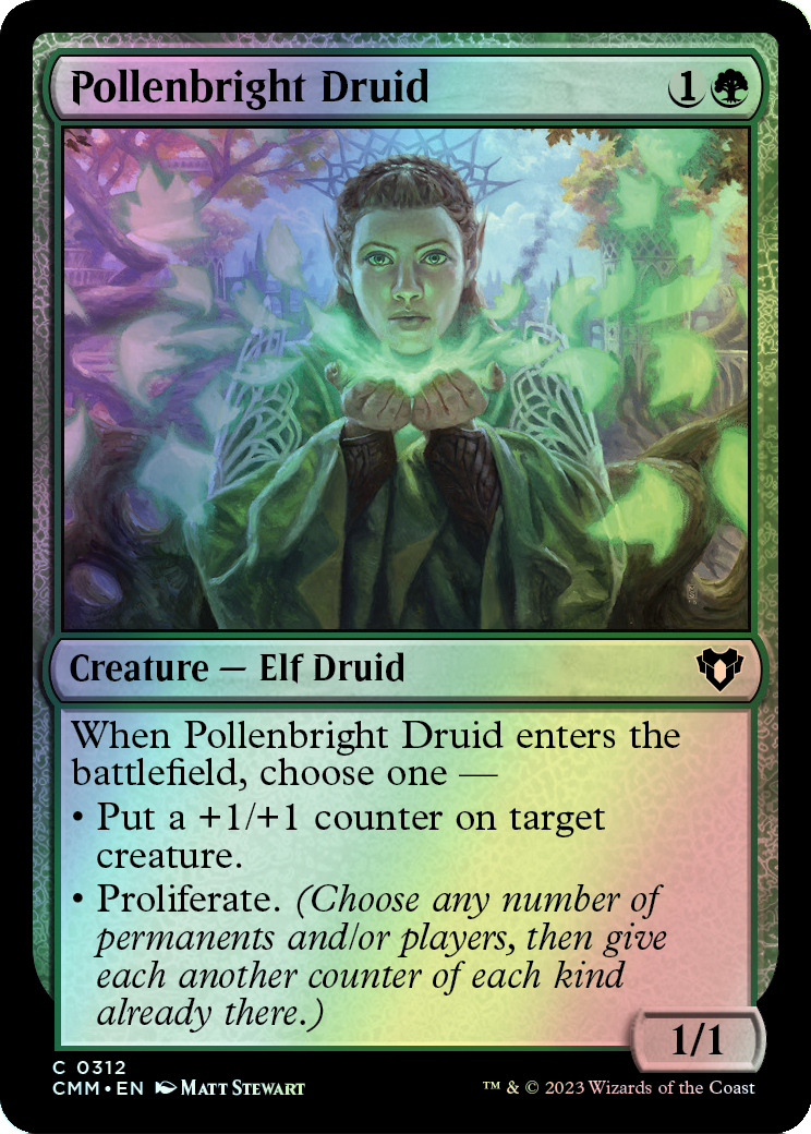 Pollenbright Druid (CMM) #312 [EN/F] s/o