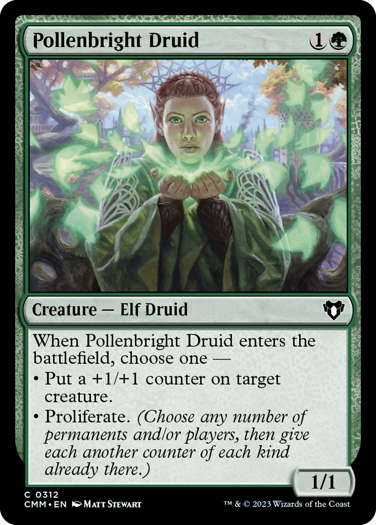 Pollenbright Druid (CMM) #312 [EN/N]