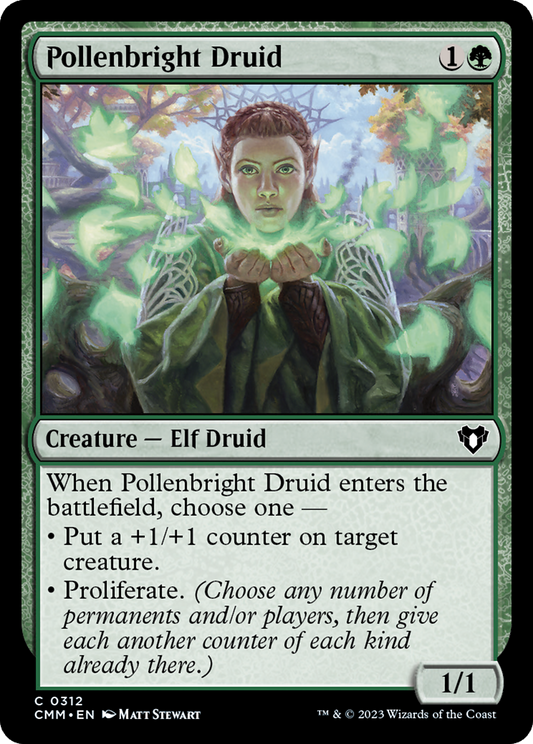 Pollenbright Druid (CMM) #312 [EN/N]