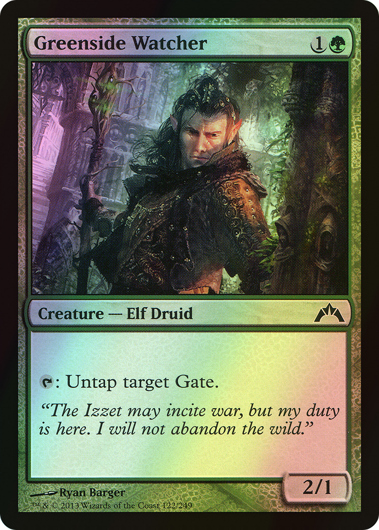 Greenside Watcher (GTC) #122 [EN/F]