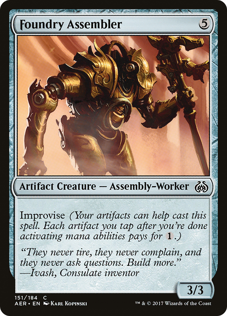 Foundry Assembler (AER) #151 [EN/N]