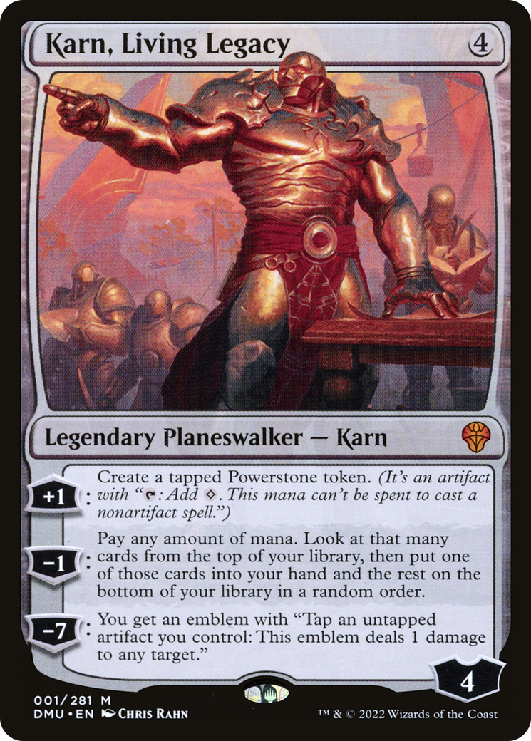 Karn, Living Legacy (DMU) #1 [EN/N]
