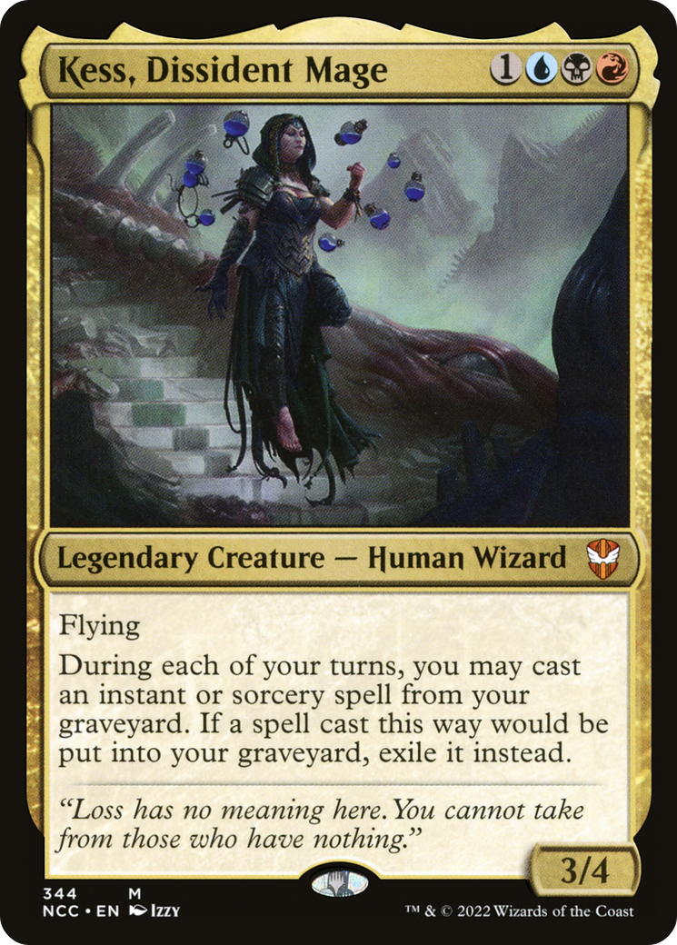 Kess, Dissident Mage (NCC) #344 [EN/N]