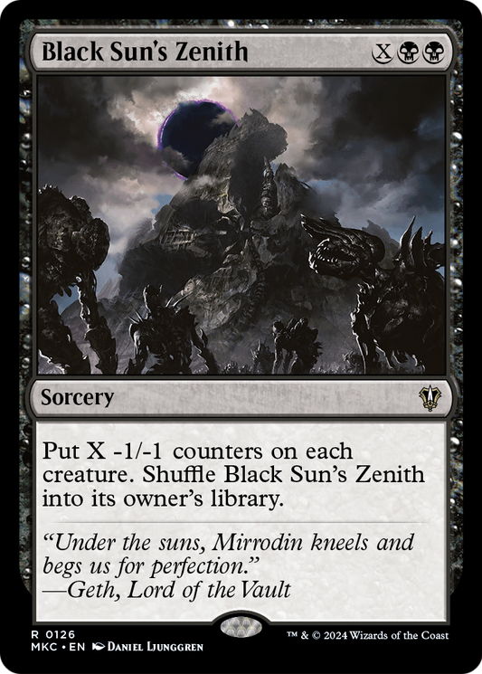 Black Sun's Zenith (MKC) #126 [EN/N]