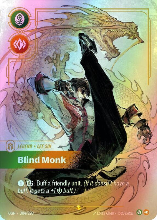 Lee Sin - Blind Monk (Overnumbered) (OGN) #304 [EN/F]