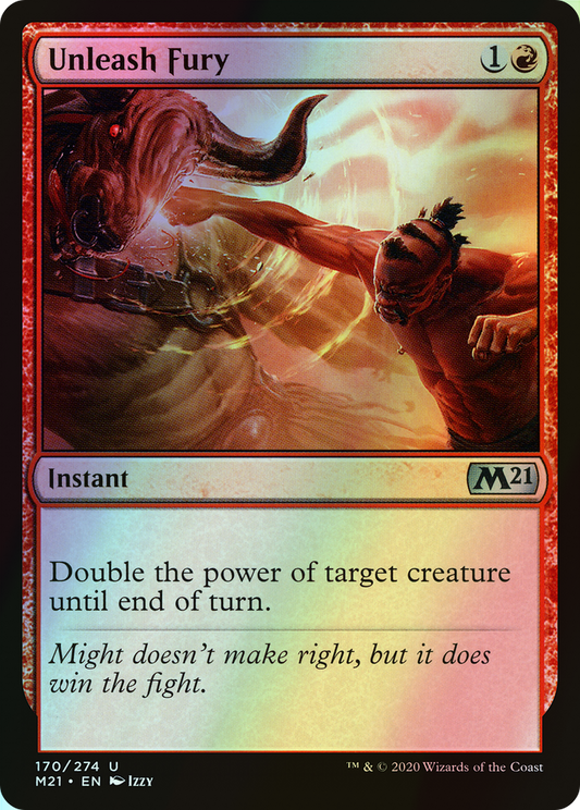 Unleash Fury (M21) #170 [EN/F] s/o