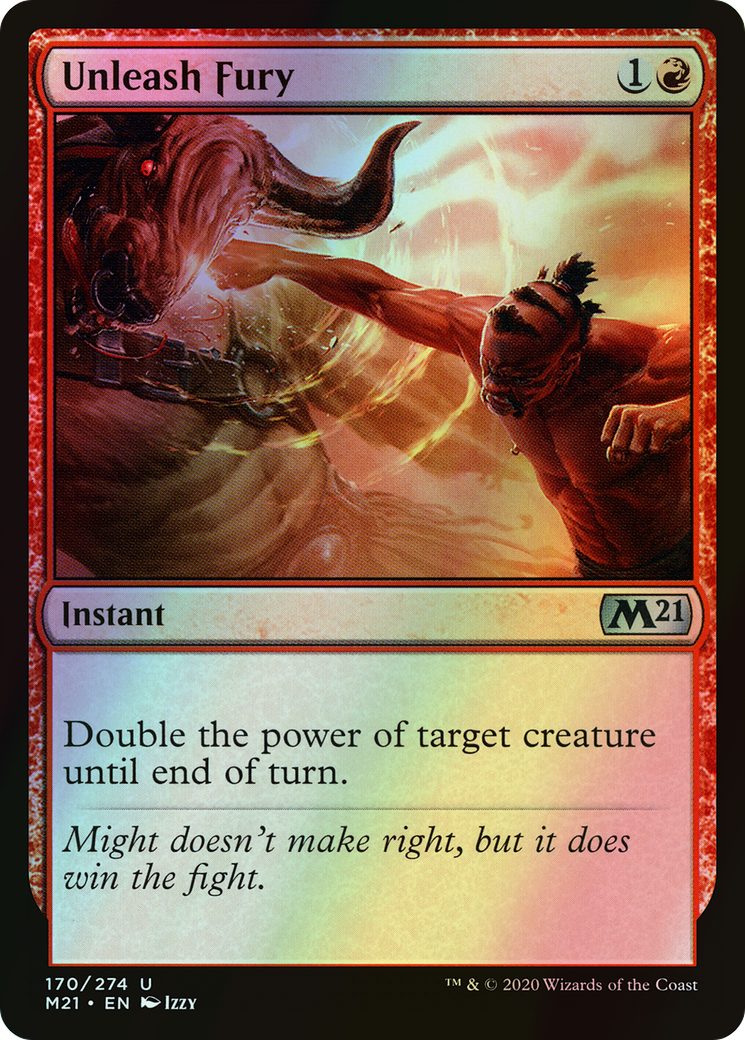 Unleash Fury (M21) #170 [EN/F] s/o