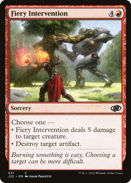 Fiery Intervention (J22) #531 [EN/N]