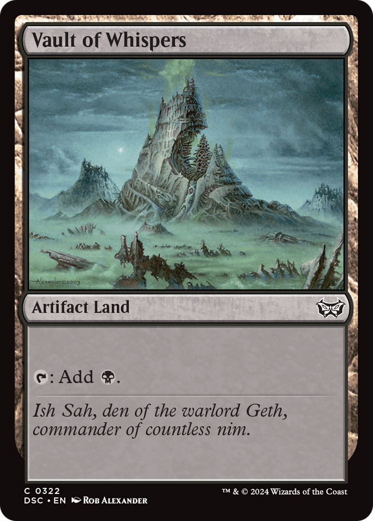 Vault of Whispers (DSC) #322 [EN/N] s/o