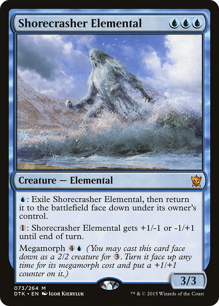 Shorecrasher Elemental (DTK) #73 [EN/N]