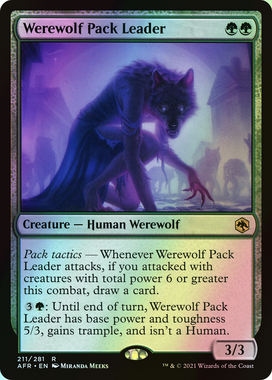 Werewolf Pack Leader (AFR) #211 [EN/F] s/o