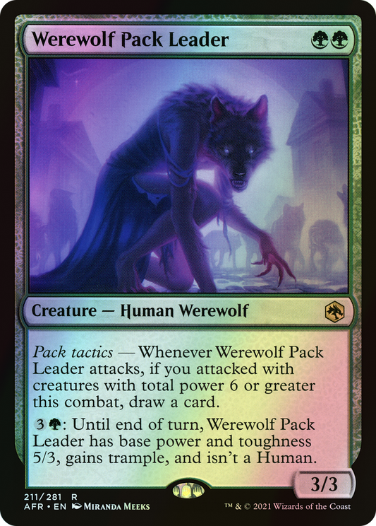 Werewolf Pack Leader (AFR) #211 [EN/F] s/o