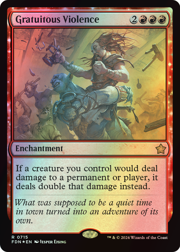 Gratuitous Violence (FDN) #715 [EN/F]