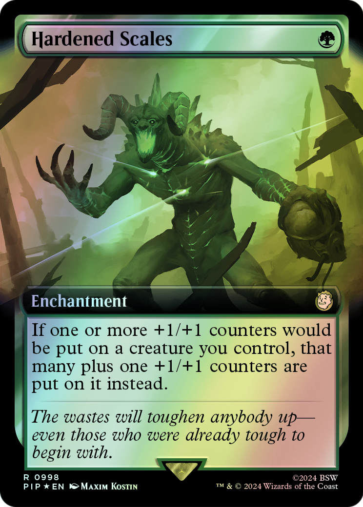 Hardened Scales - Surge Foil (PIP) #998 [EN/F] s/o
