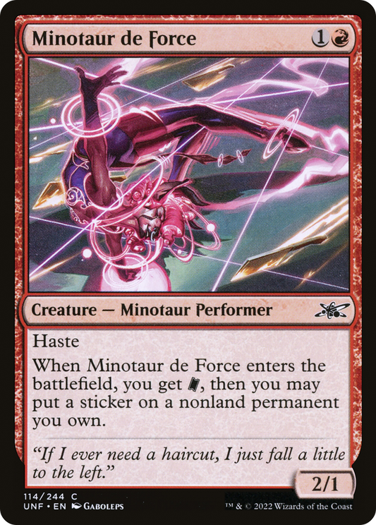 Minotaur de Force (UNF) #114 [EN/N]