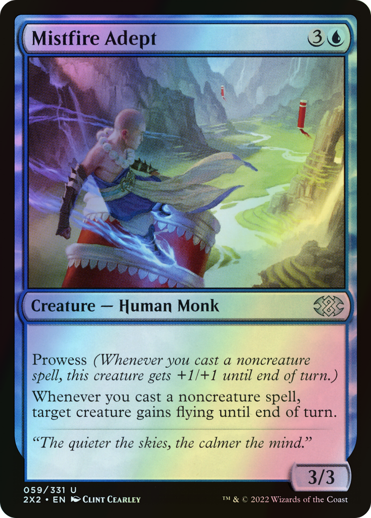 Mistfire Adept (2X2) #59 [EN/F]