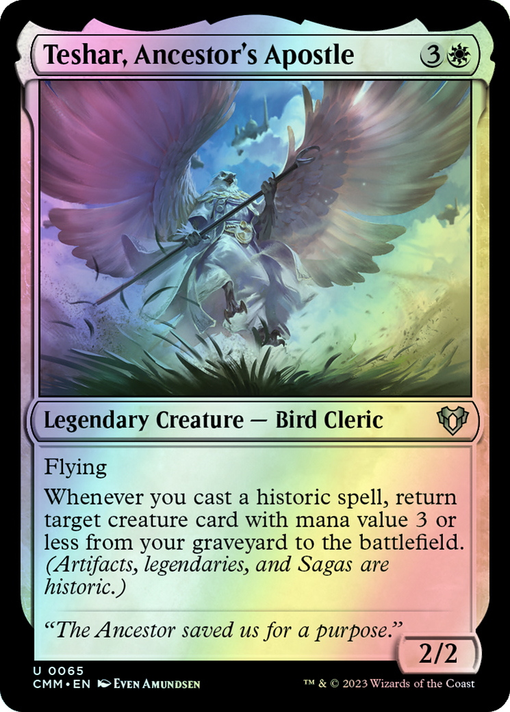 Teshar, Ancestor's Apostle (CMM) #65 [EN/F]