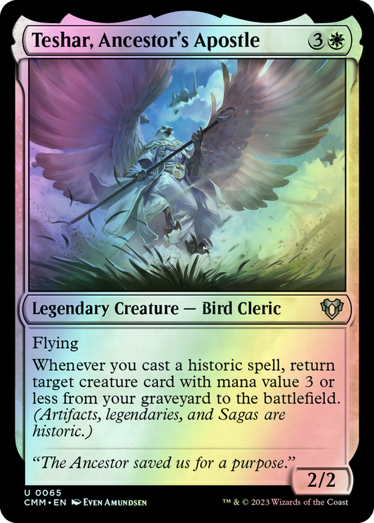 Teshar, Ancestor's Apostle (CMM) #65 [EN/F]