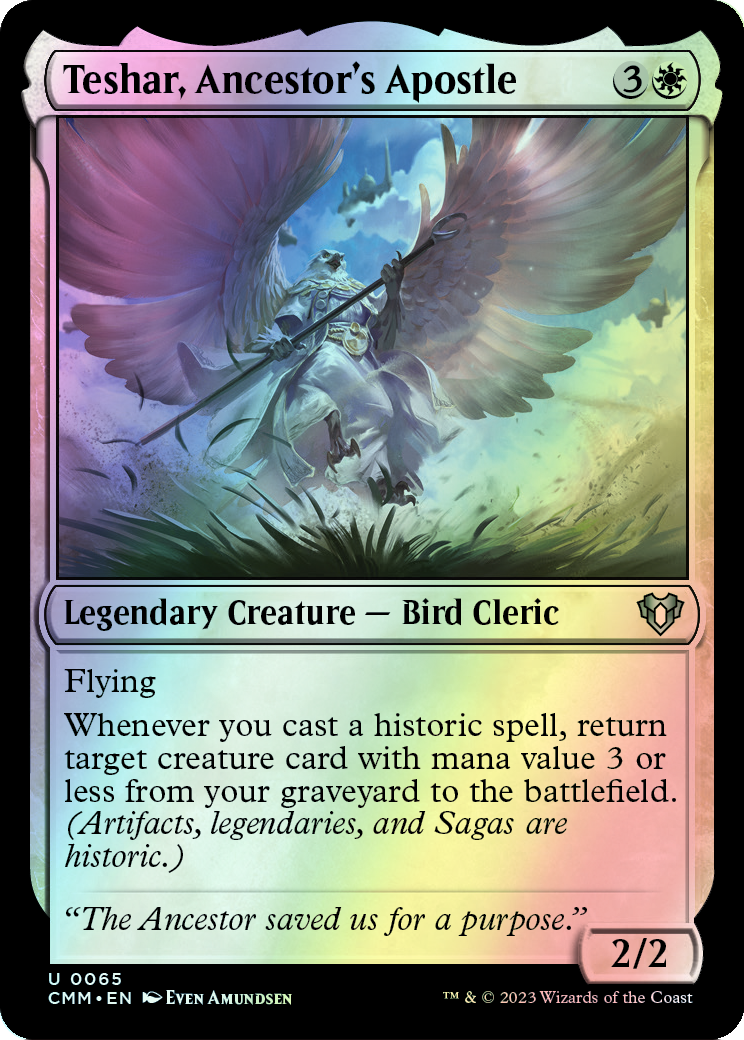 Teshar, Ancestor's Apostle (CMM) #65 [EN/F] s/o