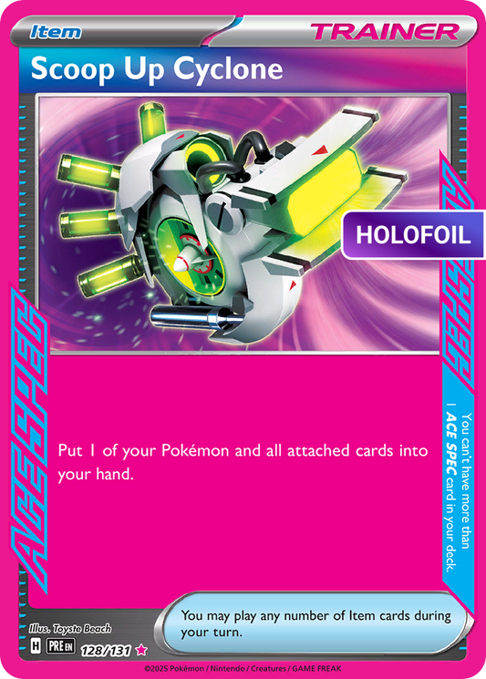 Scoop Up Cyclone (PRE) #128 [EN/H] s/o