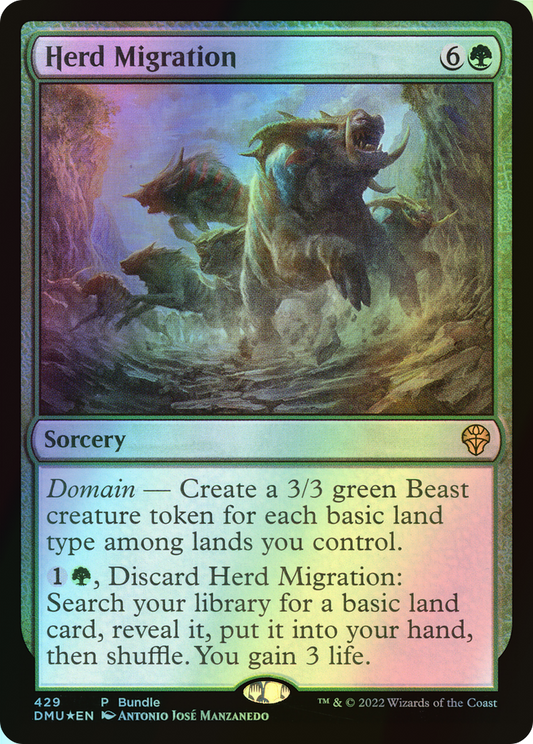 Herd Migration (DMU) #429 [EN/F]