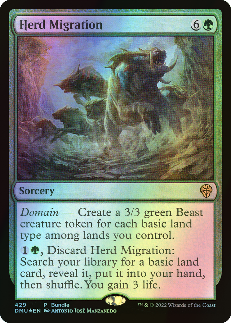 Herd Migration (DMU) #429 [EN/F]