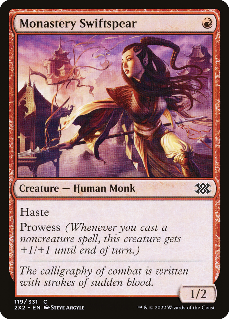 Monastery Swiftspear (2X2) #119 [EN/N] s/o