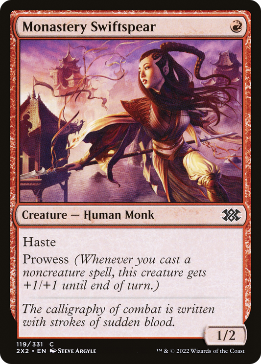 Monastery Swiftspear (2X2) #119 [EN/N] s/o