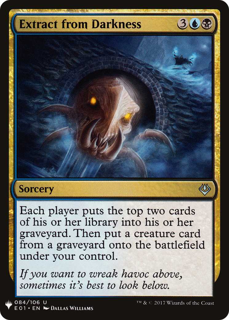 Extract from Darkness (PLST) #E01-84 [EN/N]