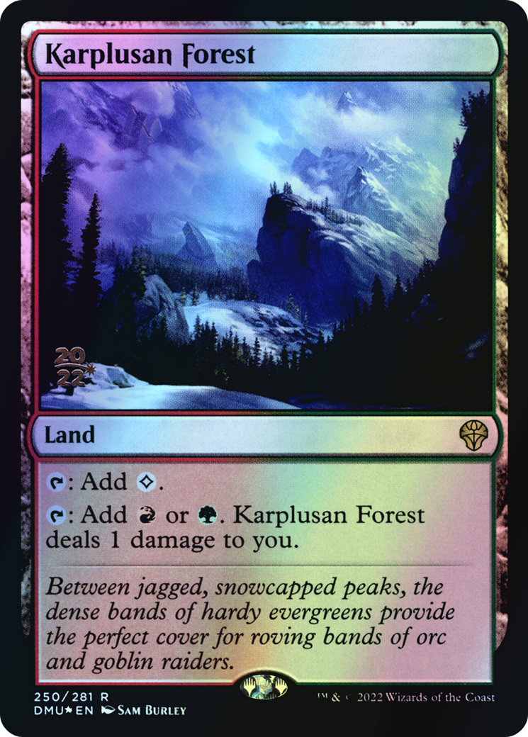 Karplusan Forest (PDMU) #250s [EN/F] s/o