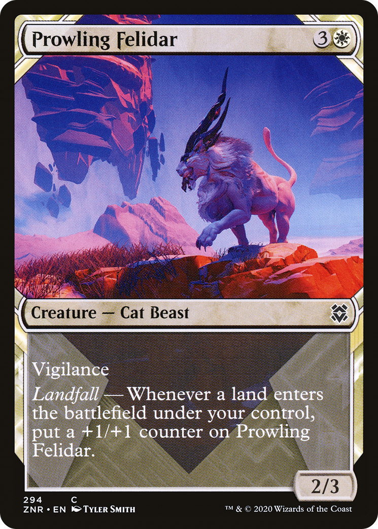 Prowling Felidar (ZNR) #294 [EN/N]