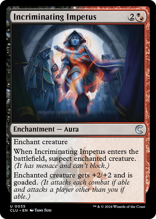 Incriminating Impetus (CLU) #35 [EN/N] s/o