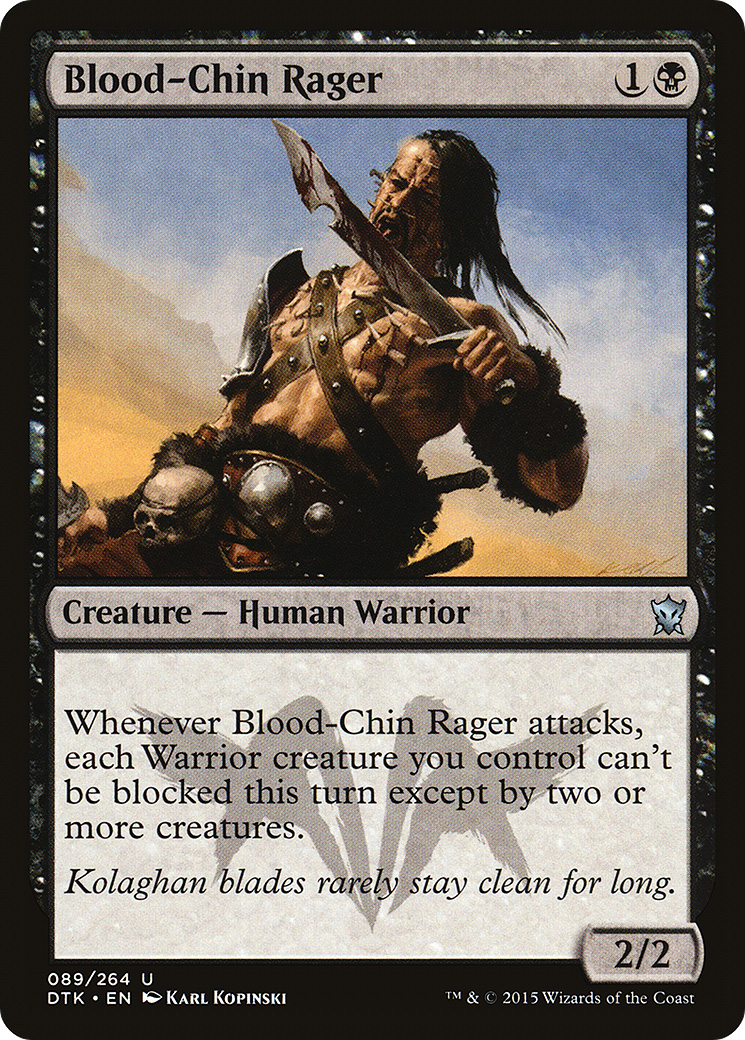 Blood-Chin Rager (DTK) #89 [EN/N]