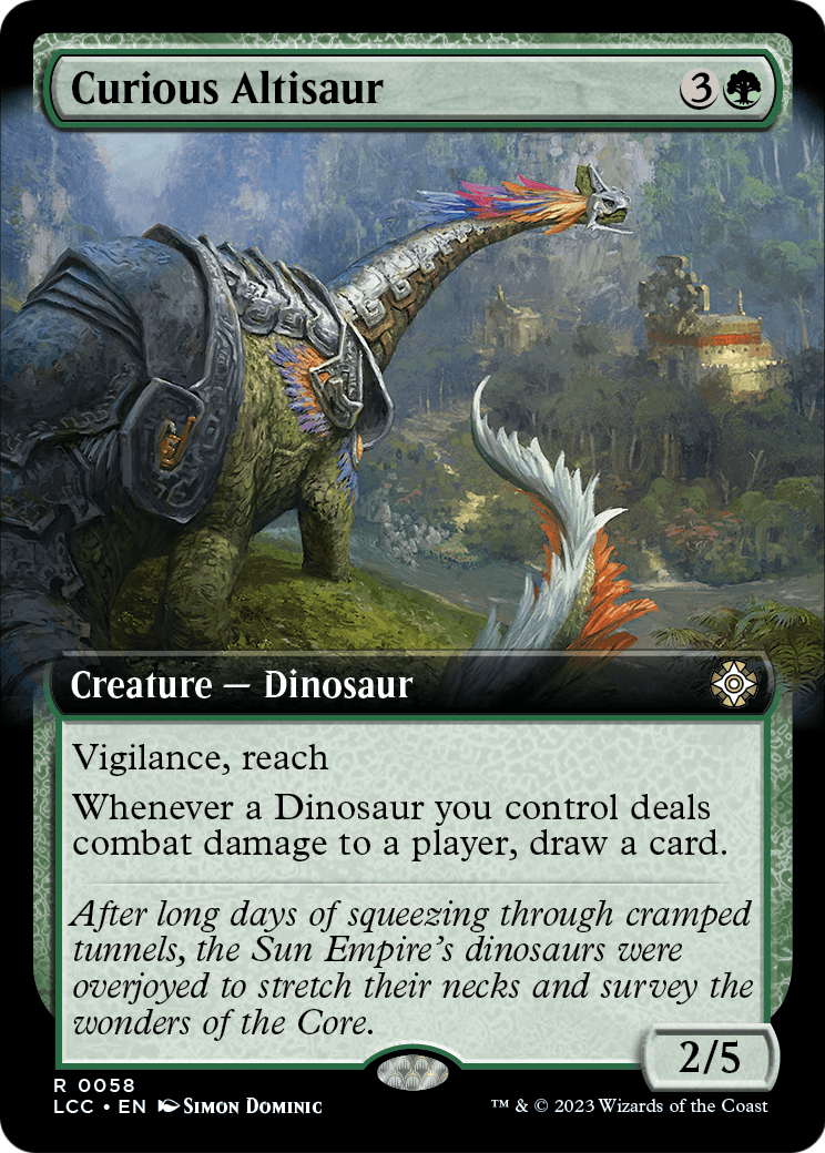 Curious Altisaur (LCC) #58 [EN/N]