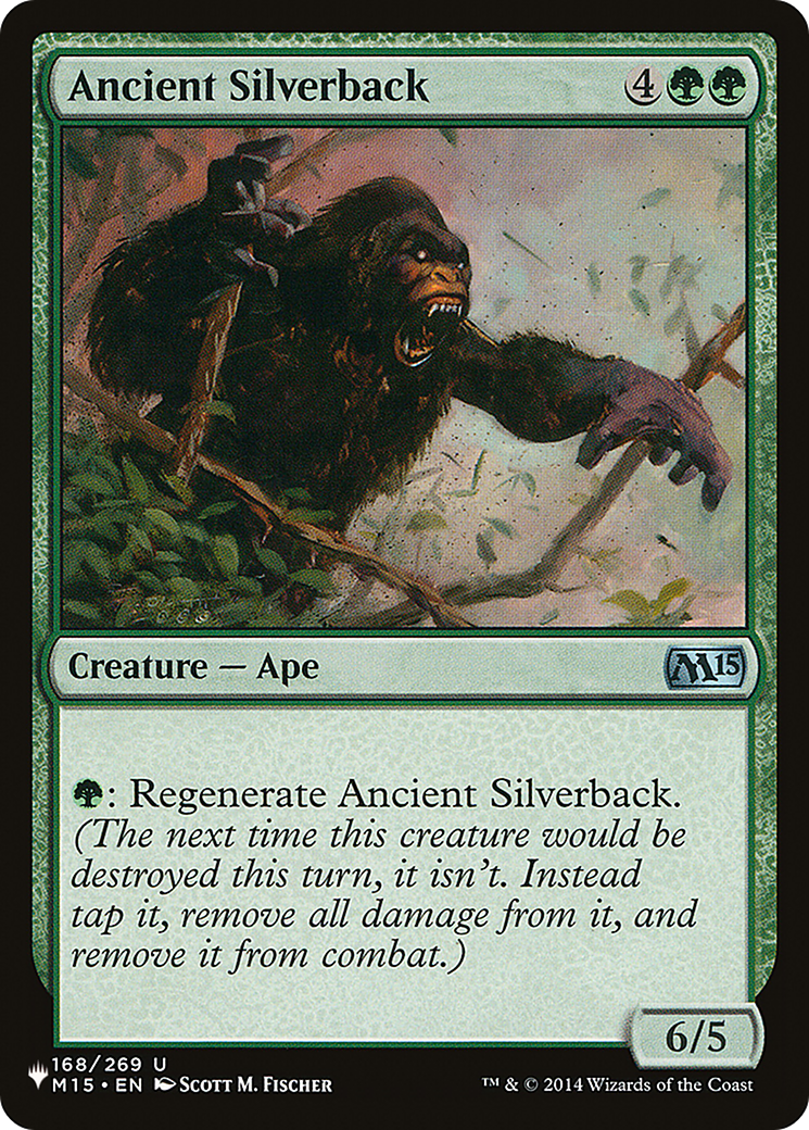 Ancient Silverback (PLST) #M15-168 [EN/N]