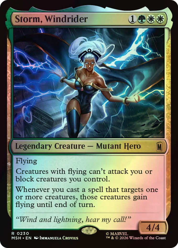 Storm, Windrider (MSH) #230 [EN/F]