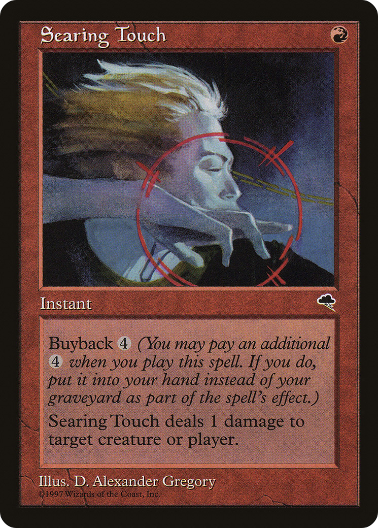 Searing Touch (TMP) #201 [EN/N] s/o