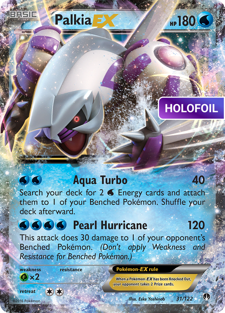 Palkia-EX (BKP) #31 [EN/H]