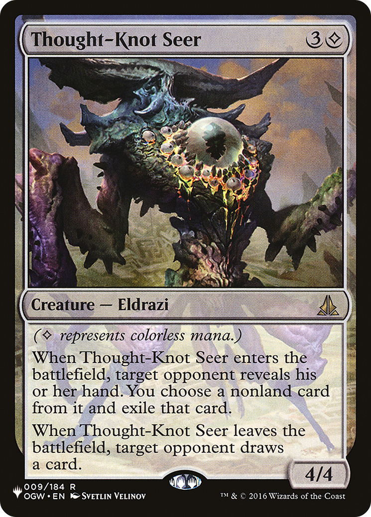 Thought-Knot Seer (PLST) #OGW-9 [EN/N] s/o