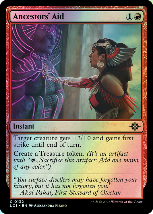 Ancestors' Aid (LCI) #132 [EN/F] s/o