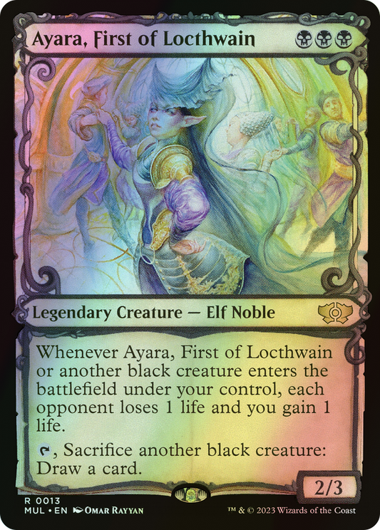 Ayara, First of Locthwain (MUL) #13 [EN/F] s/o